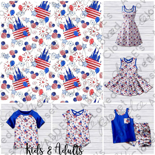 USA Castles Kids Collection (Adult, Kids & Accessories Available)