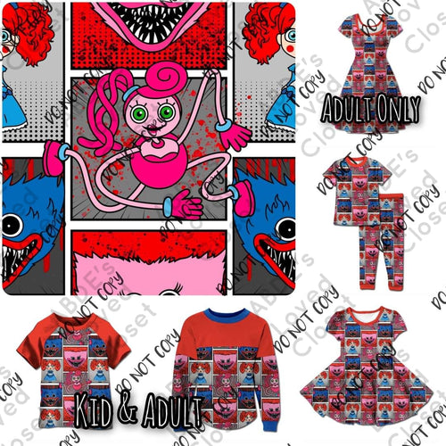Poppys Playhouse Kids Collection (Adult & Kids Available)