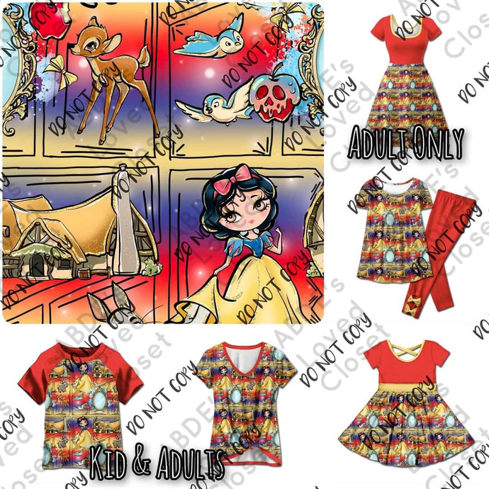 Snow White Kids Collection (Adult & Kids Available)