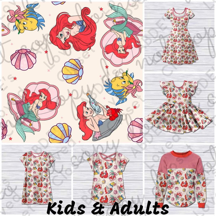 Under The Sea Adult Collection (Adult, Kids & Accessories Available)